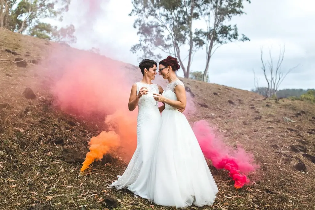 Celebrant led gay weddings countryside