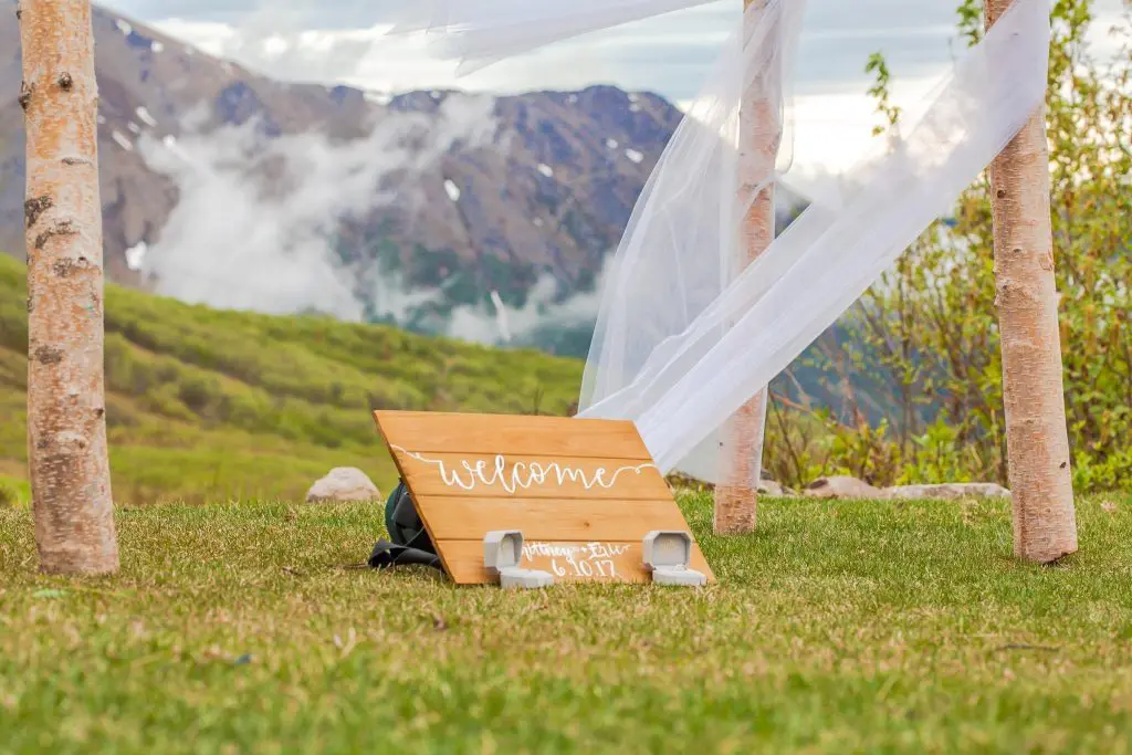 bohemian wedding ceremony