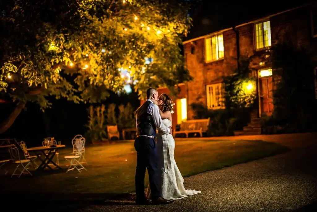 Reasons for Getting Married in a Barn moonlight kiss