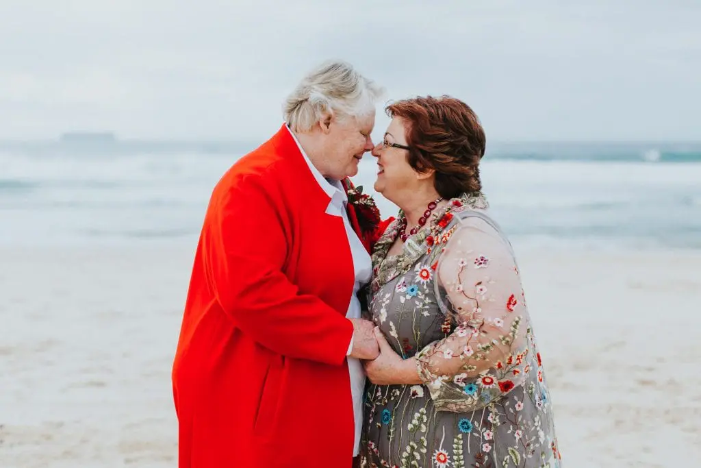 Celebrant led gay weddings - seaside weddings