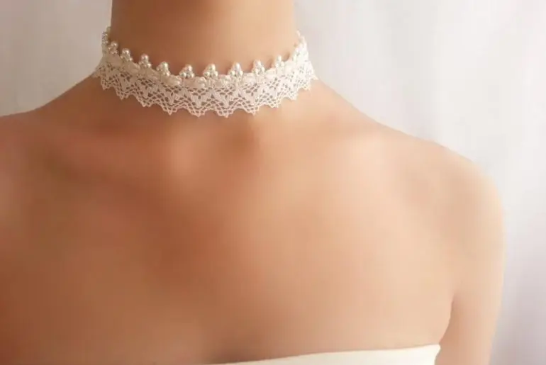 wedding choker