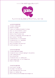 Wedding Planner & Checklist Cover