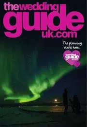 The cover of the wedding guide uk.