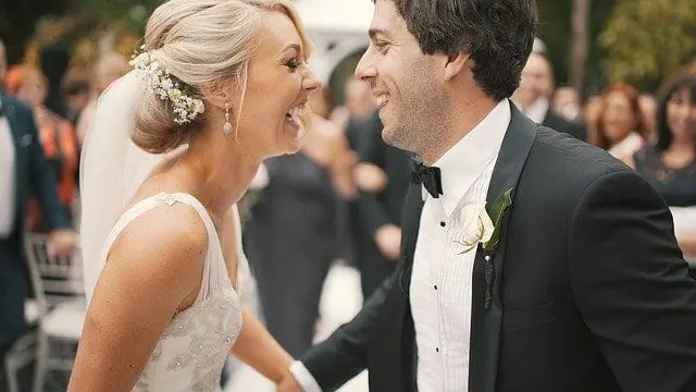 The bride's food guide before the wedding bride and groom