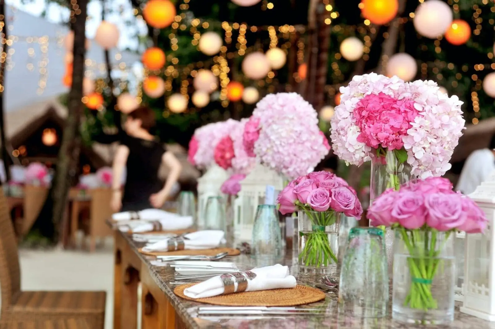 wedding table decor
