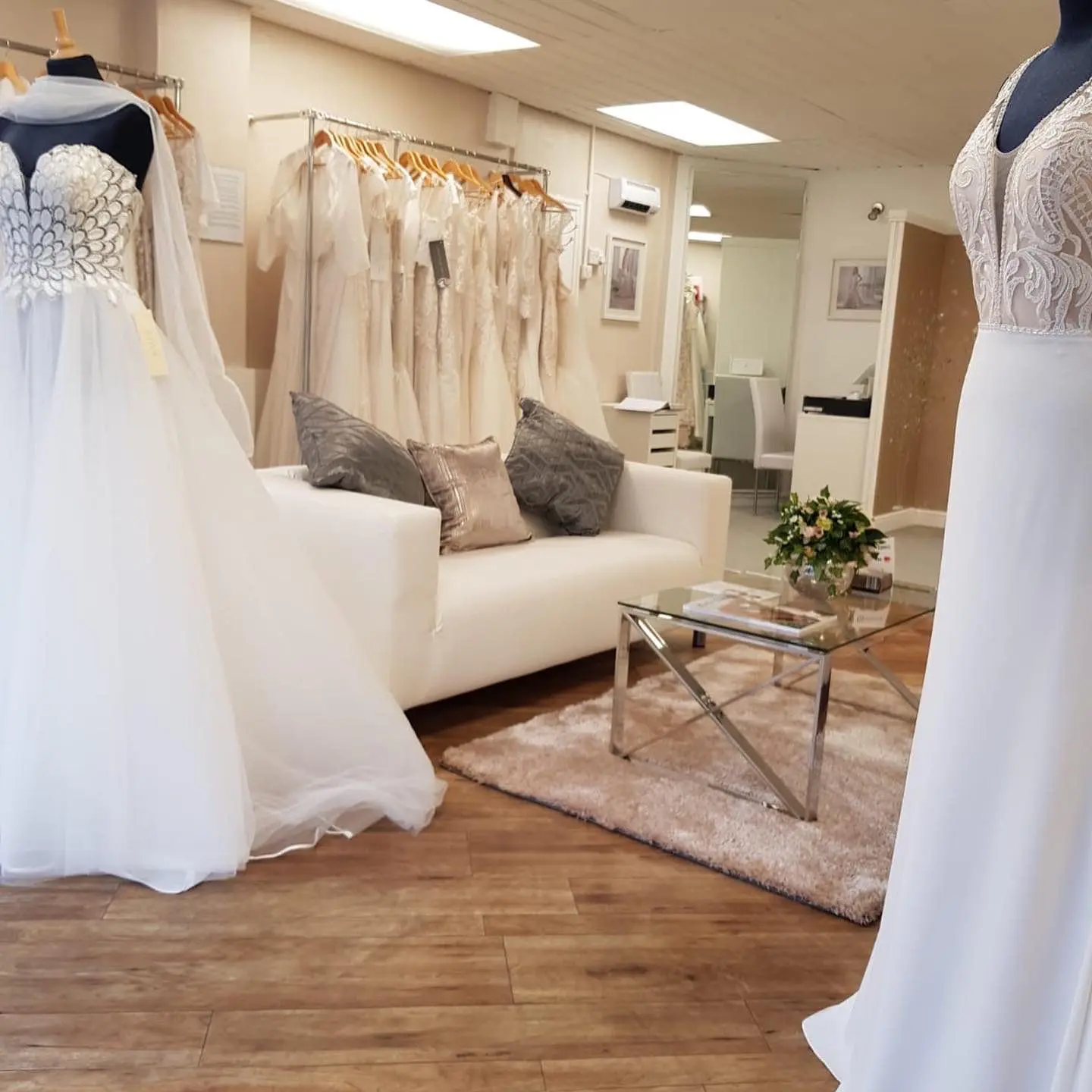 Wedding dress shopping