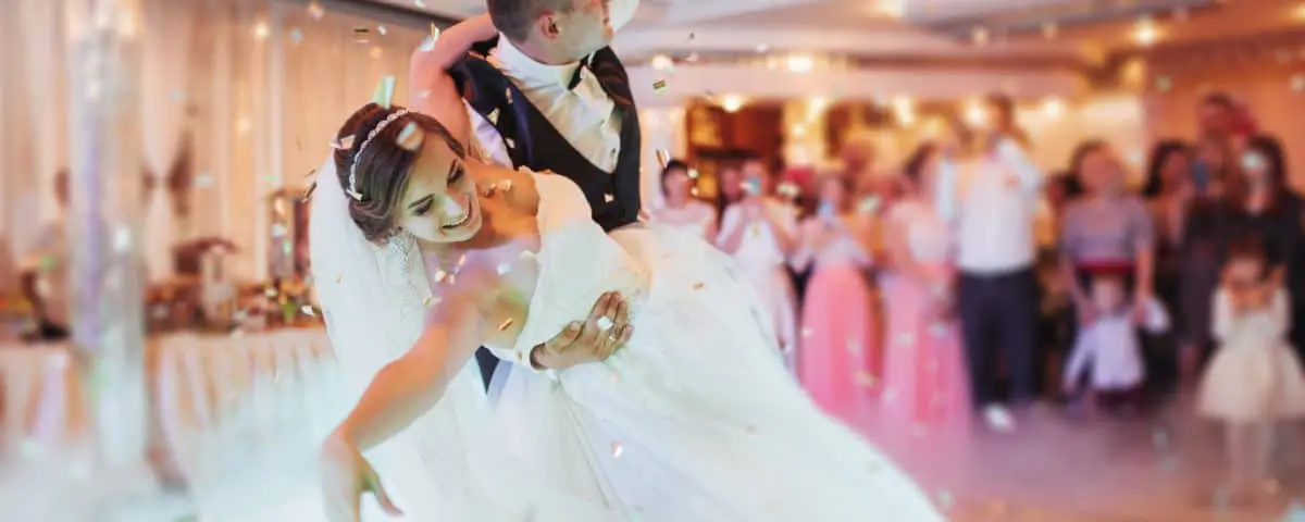 Dancing in your wedding dress