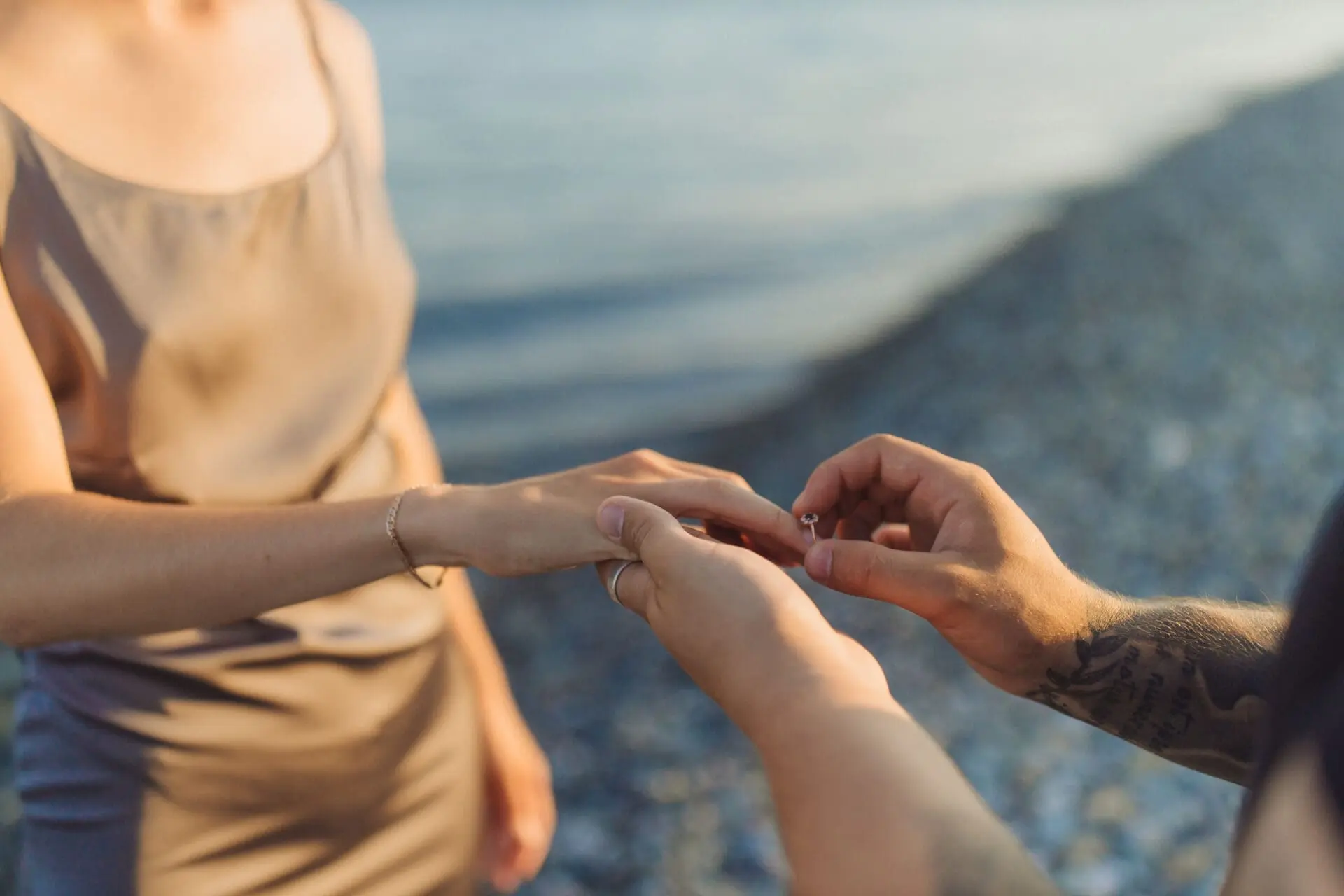 Romantic proposal
