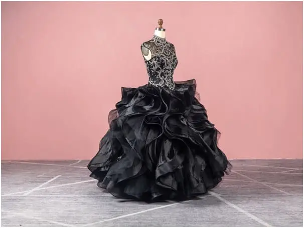 non-traditional wedding gown